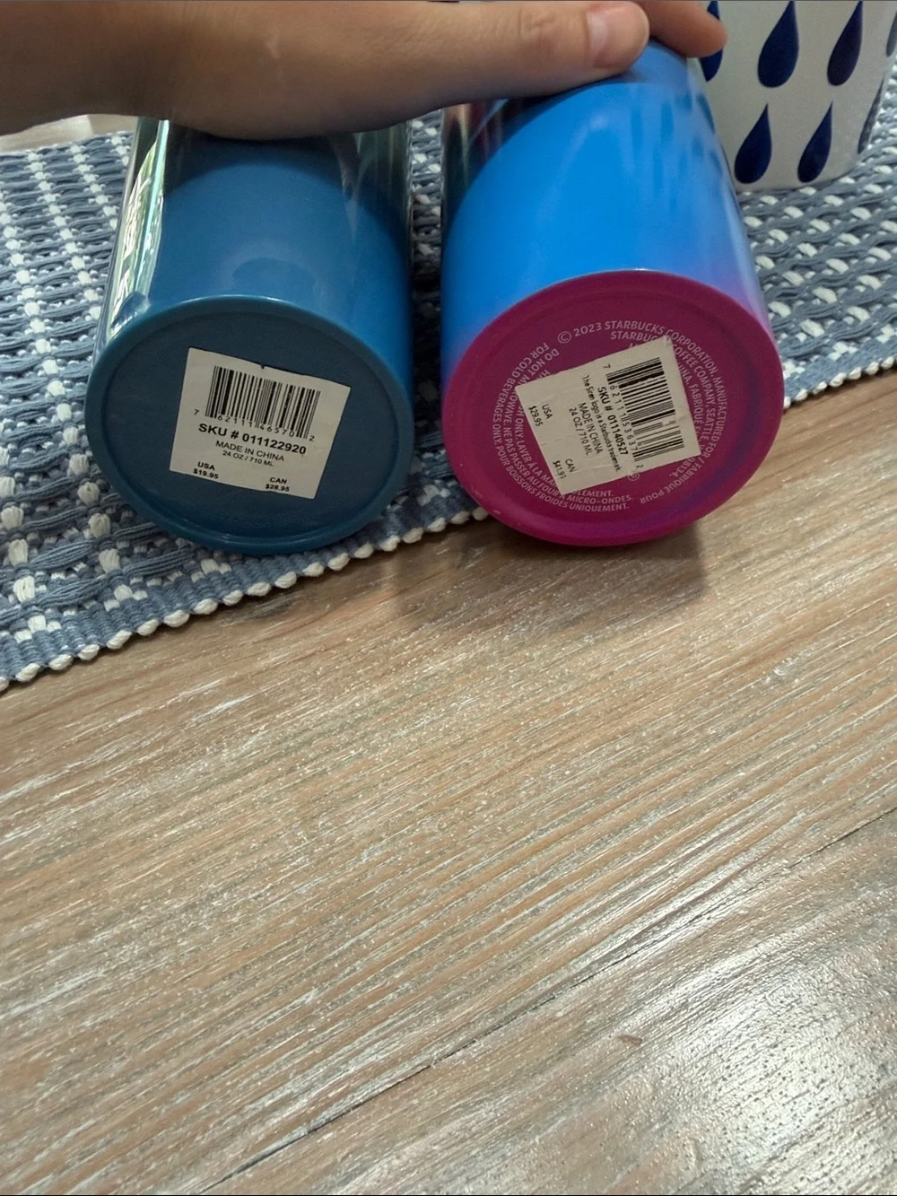 Starbucks two reusable